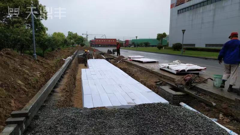 江苏大丰工厂停车场海绵城市建设工程